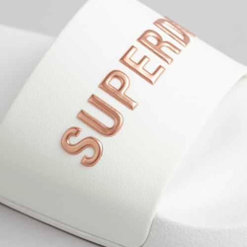 Superdry Code Logo Vegan Pool Slide